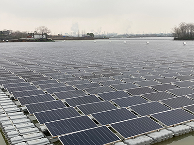 11MW Floating Solar Project in